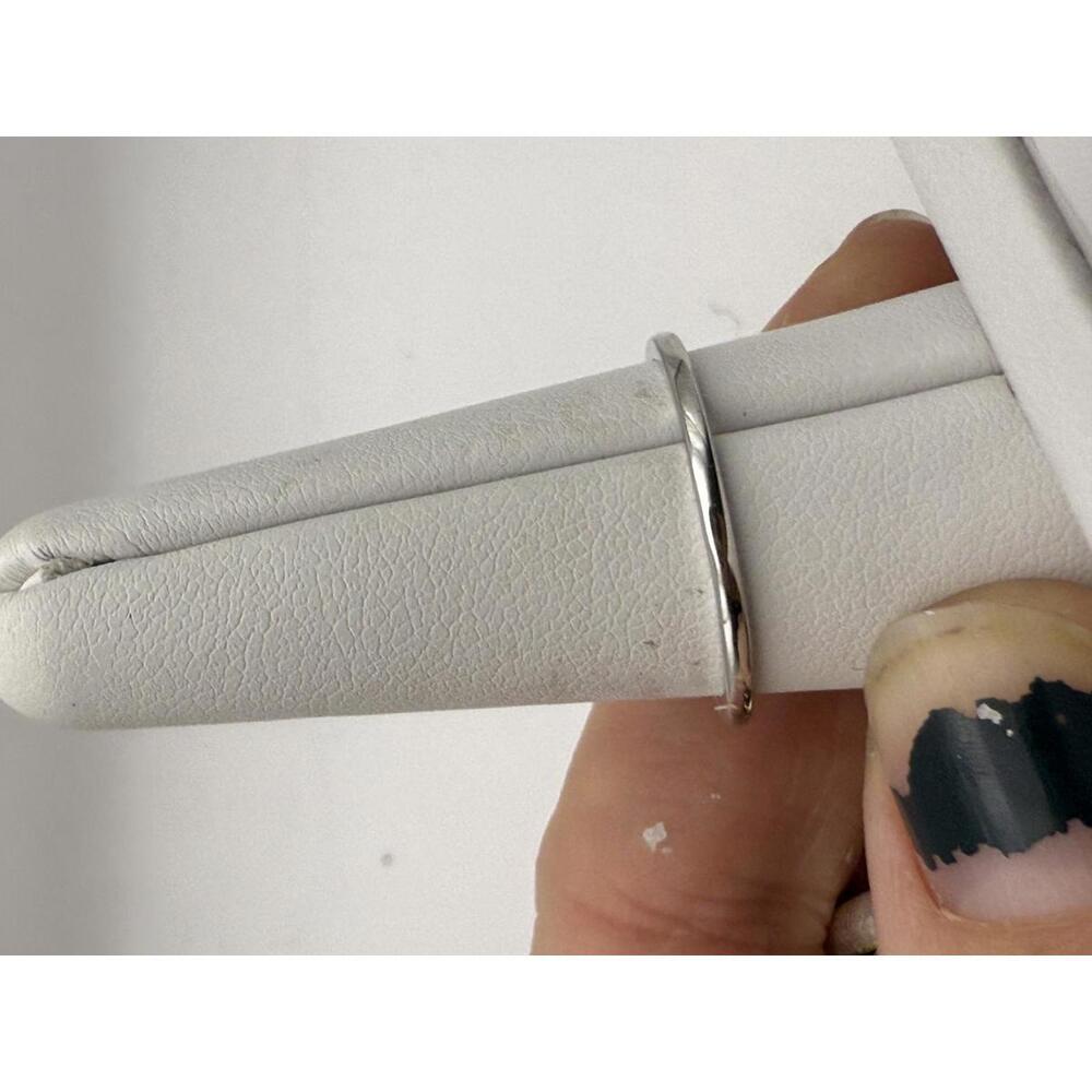 Sterling Silver Infinity Ring With Small Accent S… - image 4